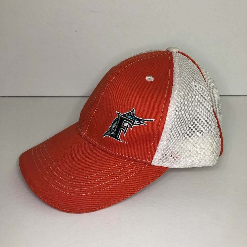 Florida Marlins Baseball Red Strap Back Cap Hat OS